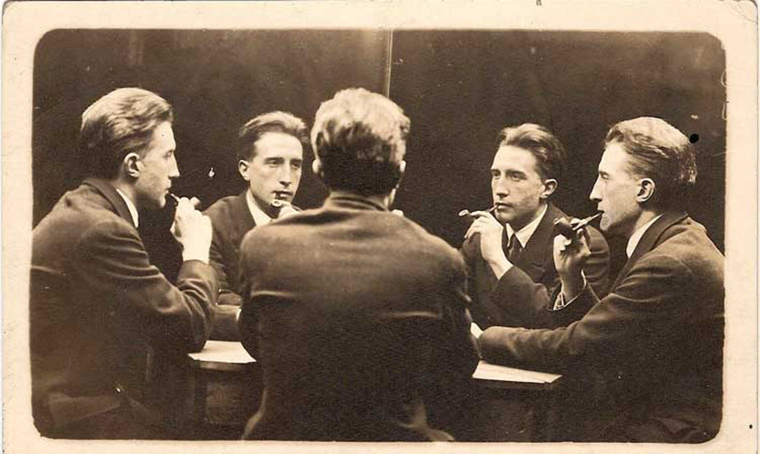 Five-Way Portrait of Marcel Duchamp, New York City (June 21st, 1917)  Public domain