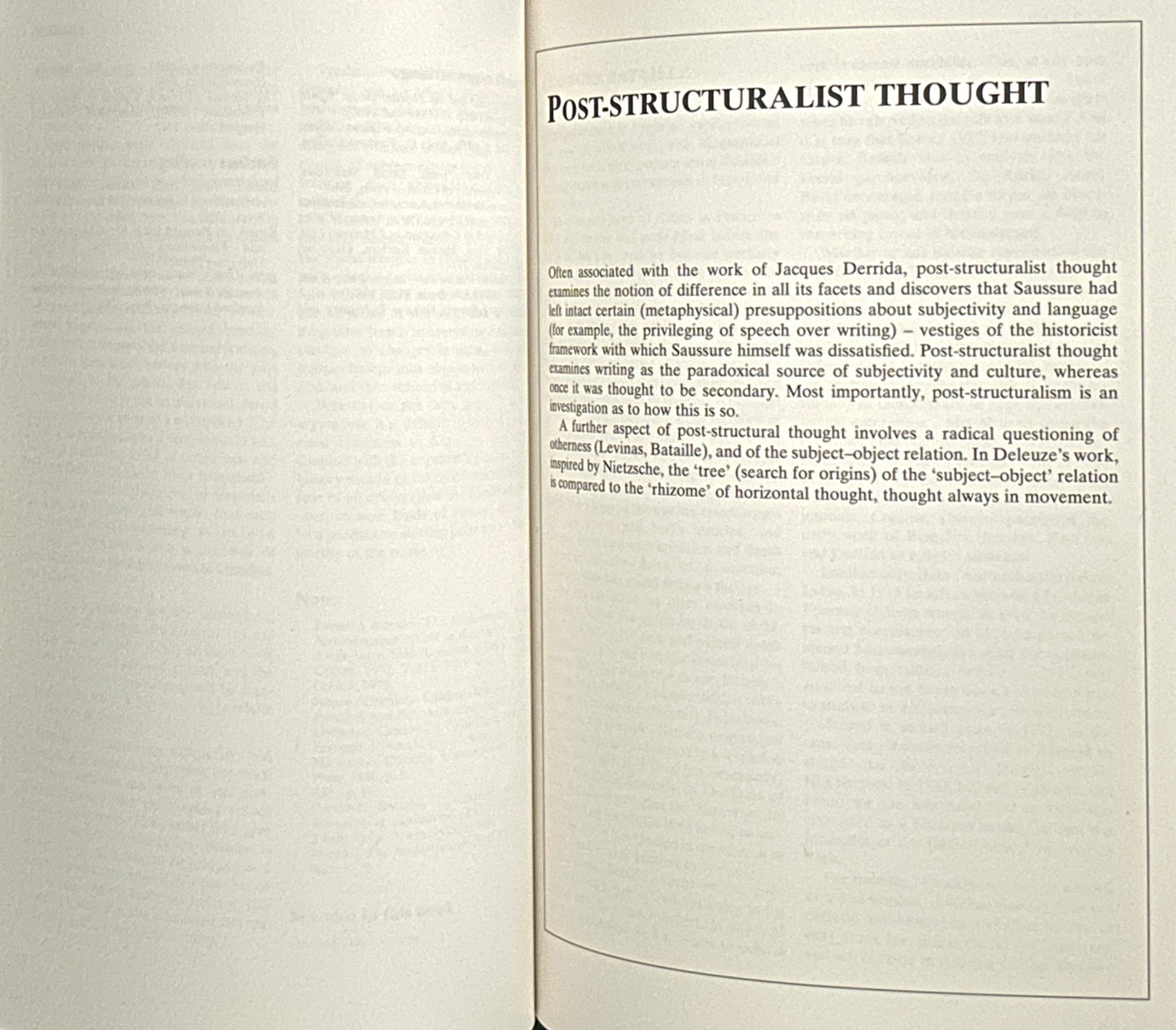 Fifty Key Contemporary Thinkers: From Structuralism to Postmodernity