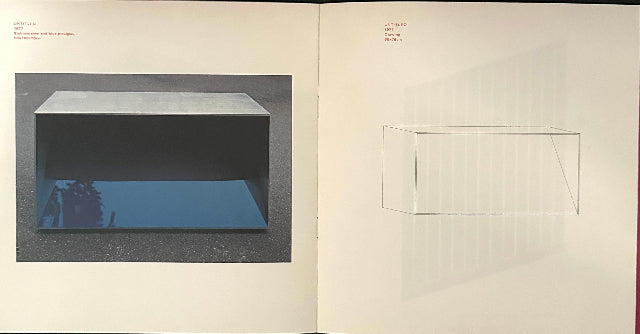 DONALD JUDD The Sculpture of Donald Judd ジャッド展