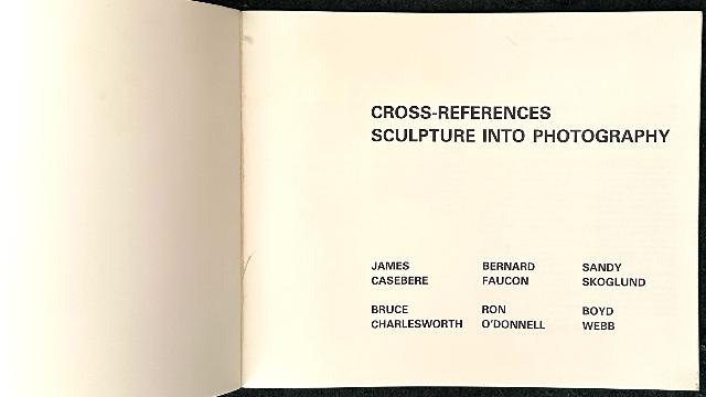 Cross-References: Sculpture into Photography