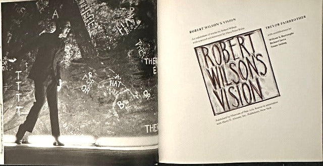 Robert Wilson's Vision (Book and Disk)